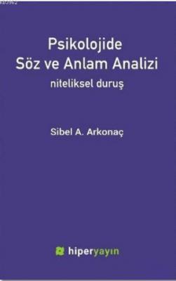 Psikolojide Söz ve Anlam Analizi