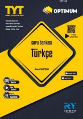 Referans Optimum TYT Türkçe Soru Bankası Video Çözümlü 2021