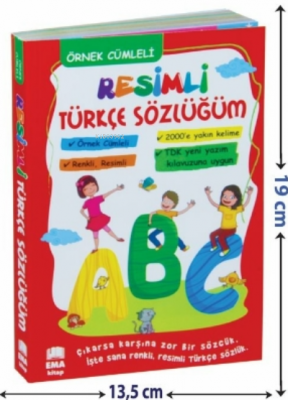 Renkli Resimli Türkçe Sözlüğüm TDK Uyumlu Kolektif