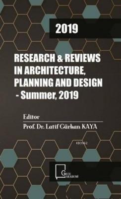 Research Reviews in Architecture Planning and Design Kolektif