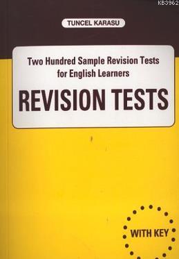 Revision Tests Tuncel Karasu