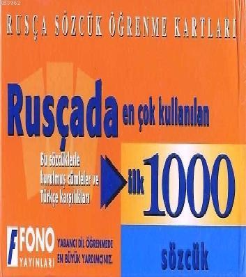 Rusçada En Çok Kullanılan İlk 1000 Sözcük