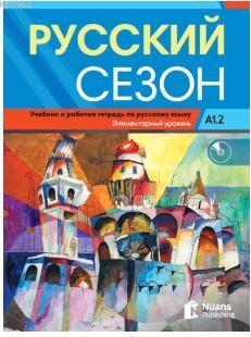 Russkiy Sezon A1.2+CD Rusça Ders ve Çalışma Kitabı