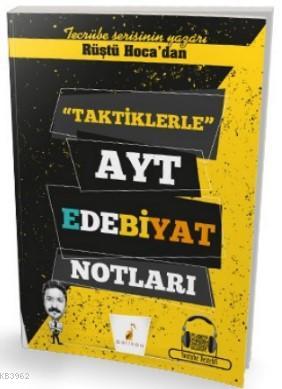 Rüştü Hoca'dan Taktiklerle AYT Edebiyat Notları