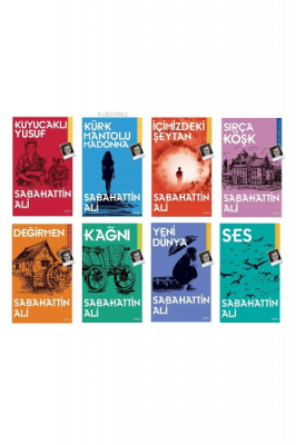 Sabahattin Ali Seçme Eserleri ( 8 Kitap ) Kutulu