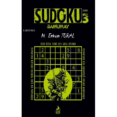Samuray Sudoku 3 Mustafa Erhan Tural