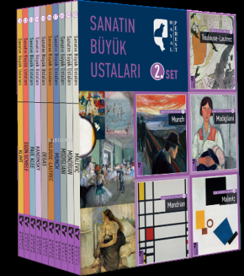 Sanatın Büyük Ustaları 2.Set 10 Kitap