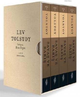 Savaş ve Barış Takım (4 Cilt) Lev Nikolayeviç Tolstoy