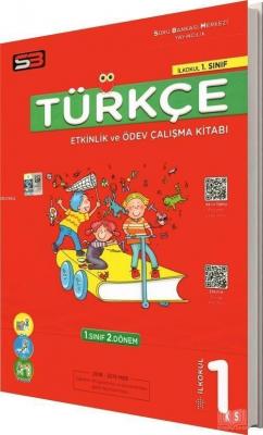 SBM Yayınları 1. Sınıf 2. Dönem Türkçe Etkinlik ve Ödev Çalışma Kitabı