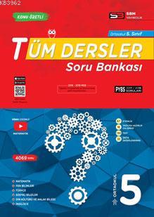 SBM Yayınları 5. Sınıf Tüm Dersler Soru Bankası SBM