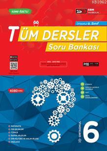 SBM Yayınları 6. Sınıf Tüm Dersler Soru Bankası SBM