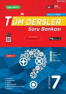 SBM Yayınları 7. Sınıf Tüm Dersler Soru Bankası SBM