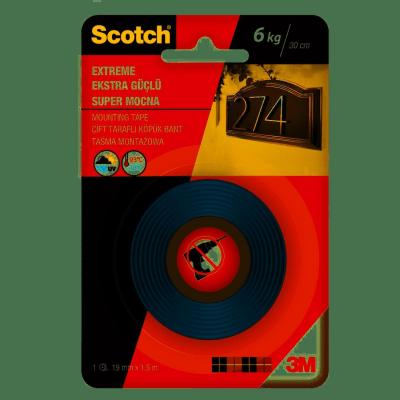 Scotch Çift Tarafli Montaj Bandi Extra 19X1,5 4002