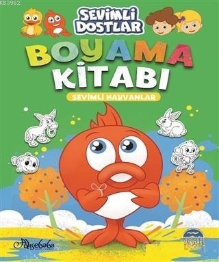 Sevimli Dostlar - Boyama Kitabı