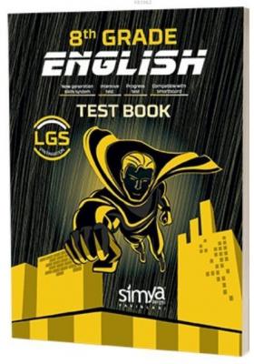 Simya Dergisi Yayınları 8. Sınıf LGS English Test Book Simya Dergisi K