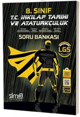 Simya Dergisi Yayınları 8. Sınıf LGS T.C. İnkılap Tarihi ve Atatürkçülük Tamamı Video Çözümlü Soru Bankası Simya Dergisi