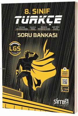 Simya Dergisi Yayınları 8. Sınıf LGS Türkçe Tamamı Video Çözümlü Soru Bankası Simya Dergisi