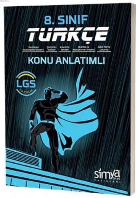 Simya Dergisi Yayınları 8. Sınıf Türkçe Konu Anlatımlı Simya Dergisi
