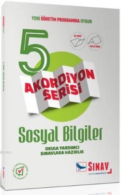 Sınav Dergisi Yayınları 5. Sınıf Sosyal Bilgiler Akordiyon Serisi Aç K