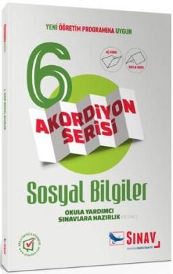 Sınav Dergisi Yayınları 6. Sınıf Sosyal Bilgiler Akordiyon Serisi Aç K