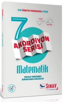 Sınav Dergisi Yayınları 7. Sınıf Matematik Akordiyon Serisi Aç Konu Ka
