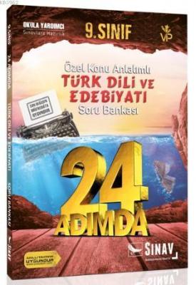 Sınav Dergisi Yayınları 9. Sınıf Türk Dili ve Edebiyatı 24 Adımda Özel