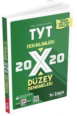 Sınav Dergisi Yayınları TYT Fen Bilimleri 20x20 Düzey Denemeleri Sınav