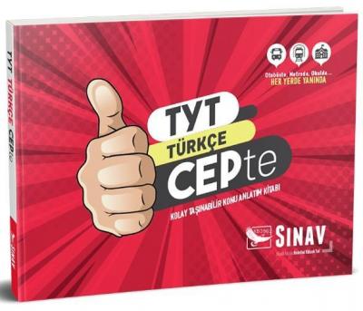 Sınav Dergisi Yayınları TYT Türkçe Konu Anlatımlı Cep Kitabı Sınav Der