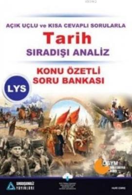 Sıradışı Analiz Yayınları AYT Tarih 2 Konu Özetli Tamamı Çözümlü Sırad