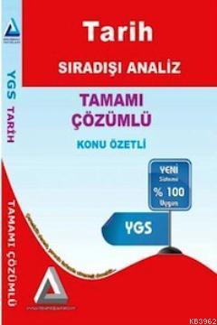 Sıradışı Analiz Yayınları TYT Tarih 1 Konu Özetli Tamamı Çözümlü Sıradışı Analiz