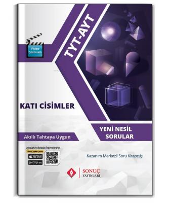 Sonuç Yayınları TYT AYT Katı Cisimler Kazanım Merkezli Soru Kitapçığı Sonuç