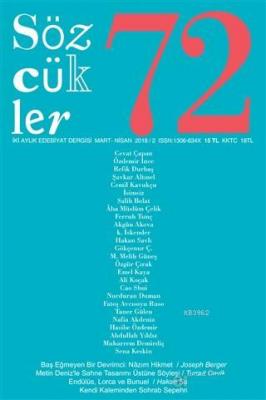 Sözcükler Dergisi Sayı : 72 Mart - Nisan 2018