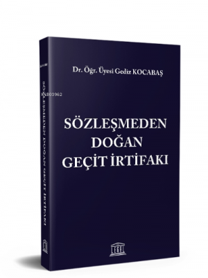 Sözleşmeden Doğan Geçit İrtifakı