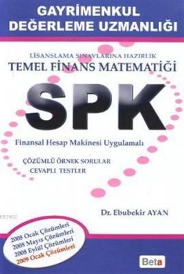 SPK Gayrimenkul Değerleme Uzmanlığı - Temel Finans Matematiği Ebubekir