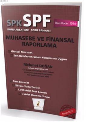 SPK - SPF Muhasebe ve Finansal Raporlama Konu Anlatımlı Soru Bankası 1