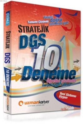 Stratejik DGS 10 Deneme Sınavı