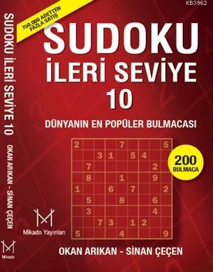Sudoku İleri Seviye 10 Okan Arıkan