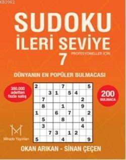 Sudoku İleri Seviye 7 Okan Arıkan