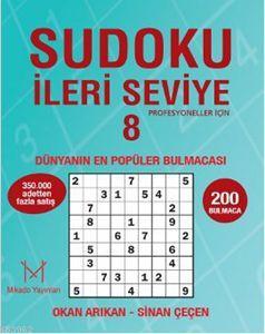 Sudoku İleri Seviye - 8 Okan Arıkan