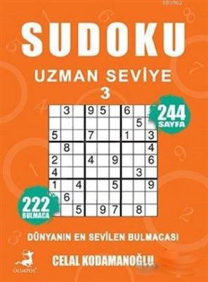 Sudoku Uzman Seviye 3 Celal Kodamanoğlu