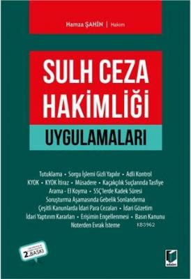 Sulh Ceza Hakimliği Uygulamaları