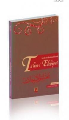 Talim-i Edebiyat Recaizade Mahmut Ekrem