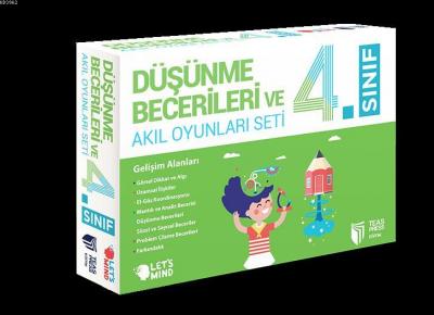 Teas Press Yayınları 4. Sınıf Düşünme Becerileri ve Akıl Oyunları Seti Teas Press