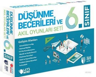 Teas Press Yayınları 6. Sınıf Düşünme Becerileri ve Akıl Oyunları Seti Teas Press