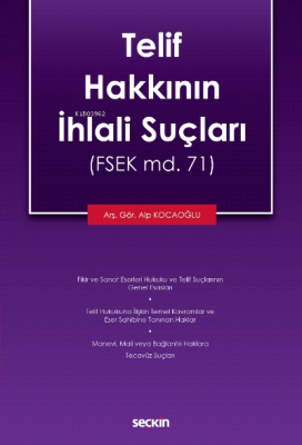 Telif Hakkının İhlali Suçları
