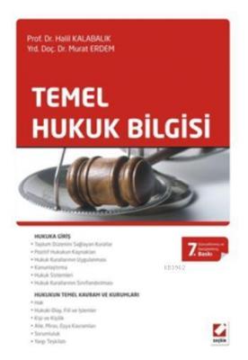 Temel Hukuk Bilgisi Halil Kalabalık