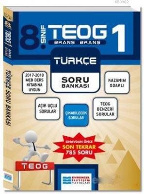 TEOG 8. Sınıf 1 Türkçe Soru Bankası Kolektif