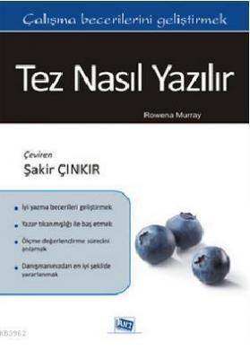 Tez Nasıl Yazılır