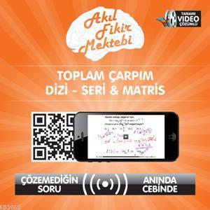 Toplam Çarpım Dizi - Seri & Matris