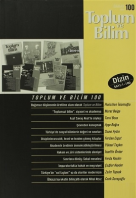Toplum ve Bilim Sayı: 100